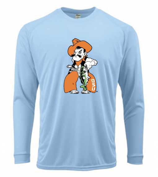Fishing Pete Light Blue Dri Fit
